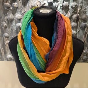 🔥 Colorful Women's Scarf with Multicolor Design
